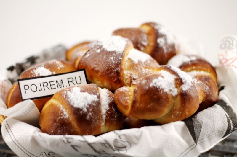 Круассаны Из Дрожжевого Теста Фото